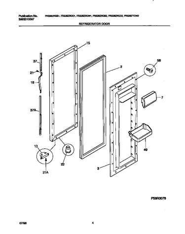Refr door