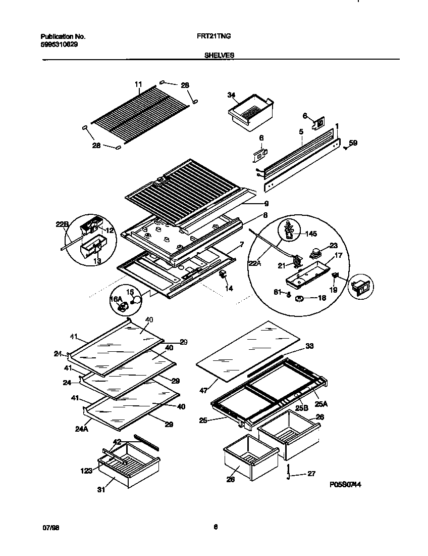 SHELVES