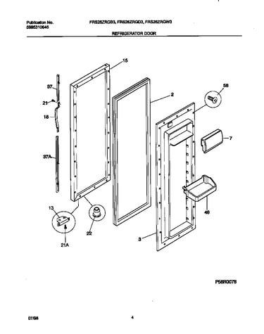 Refr door