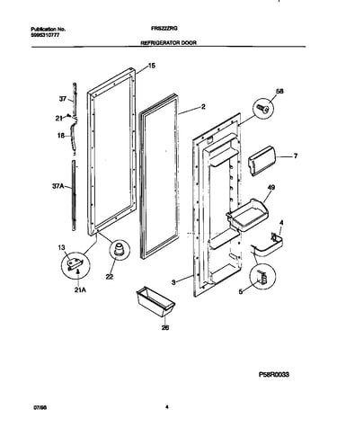 Refr door