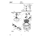 Frigidaire FDB949GFT2 motor and pump diagram