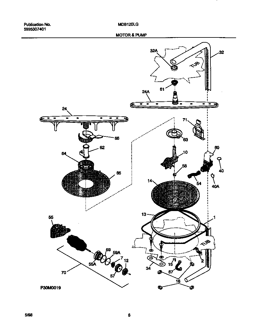Motor & pump