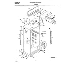 Frigidaire FRT16PRGW0 cabinet diagram