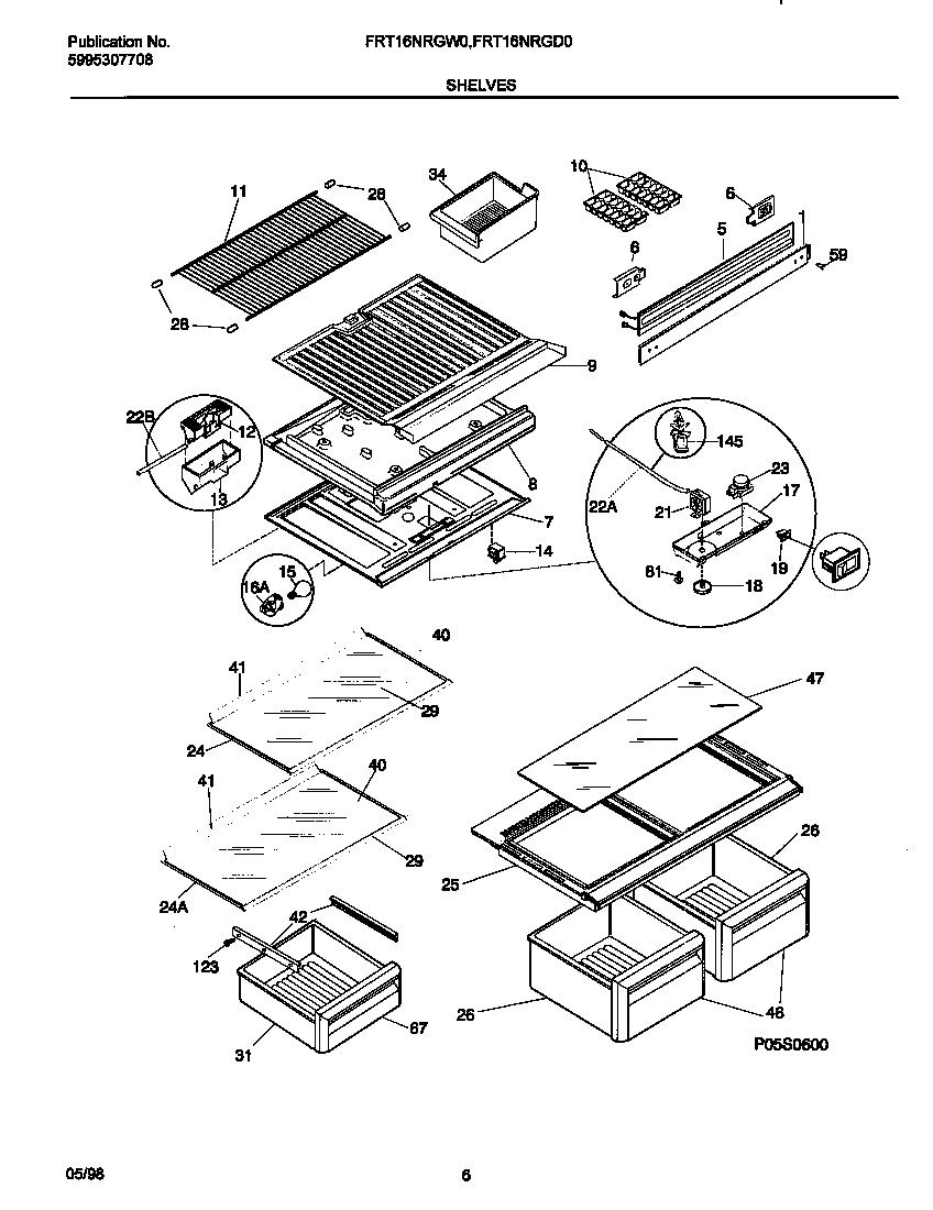 SHELVES