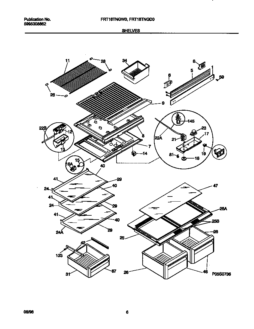 SHELVES