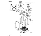 Frigidaire FWX233RES2 cabinet/top diagram
