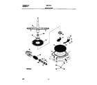 Universal/Multiflex (Frigidaire) MDB110LGW0 motor and pump diagram
