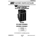 White-Westinghouse ED308K6 electric dehumidifier diagram
