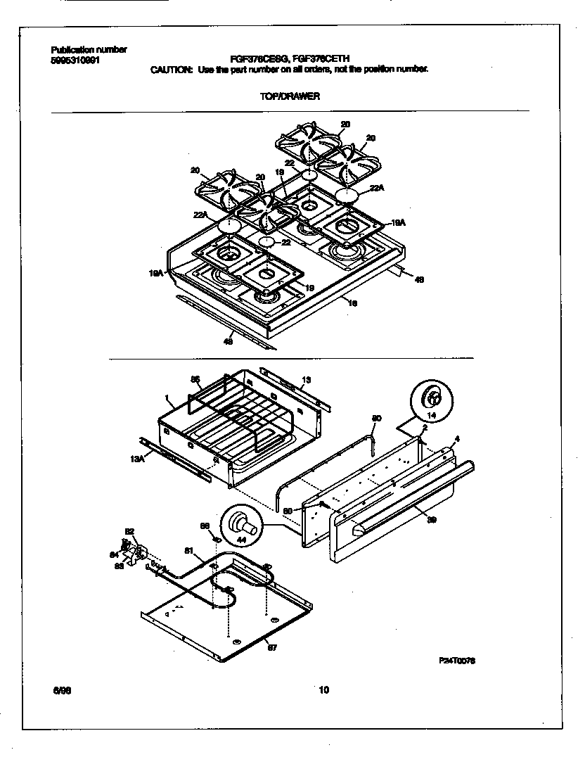 Top/drawer