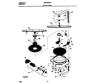Universal/Multiflex (Frigidaire) MDB122RFS0 motor and pump diagram