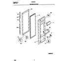 Frigidaire FRS24ZRGD0 refrigerator door diagram