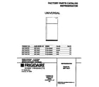 Universal/Multiflex (Frigidaire) MRT18SJFW2 cover diagram