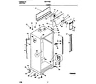 Universal/Multiflex (Frigidaire) MRT21NSGD1 cabinet diagram