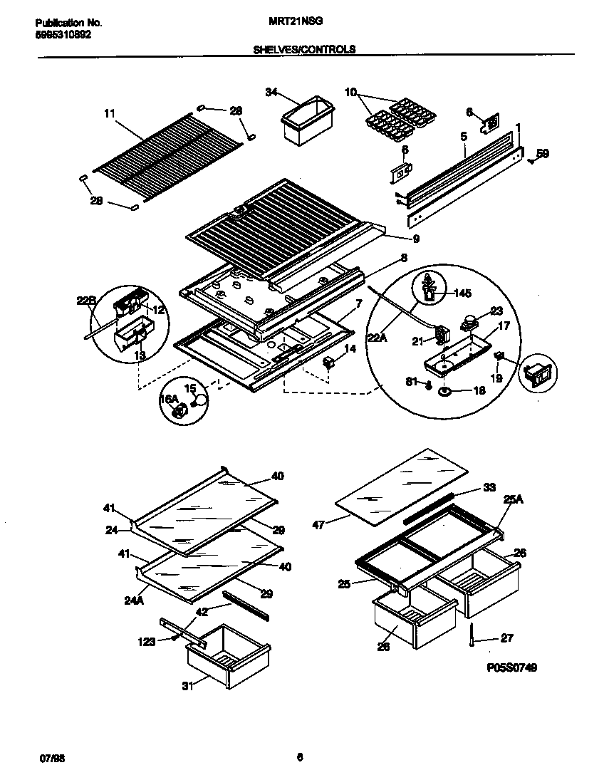 SHELVES