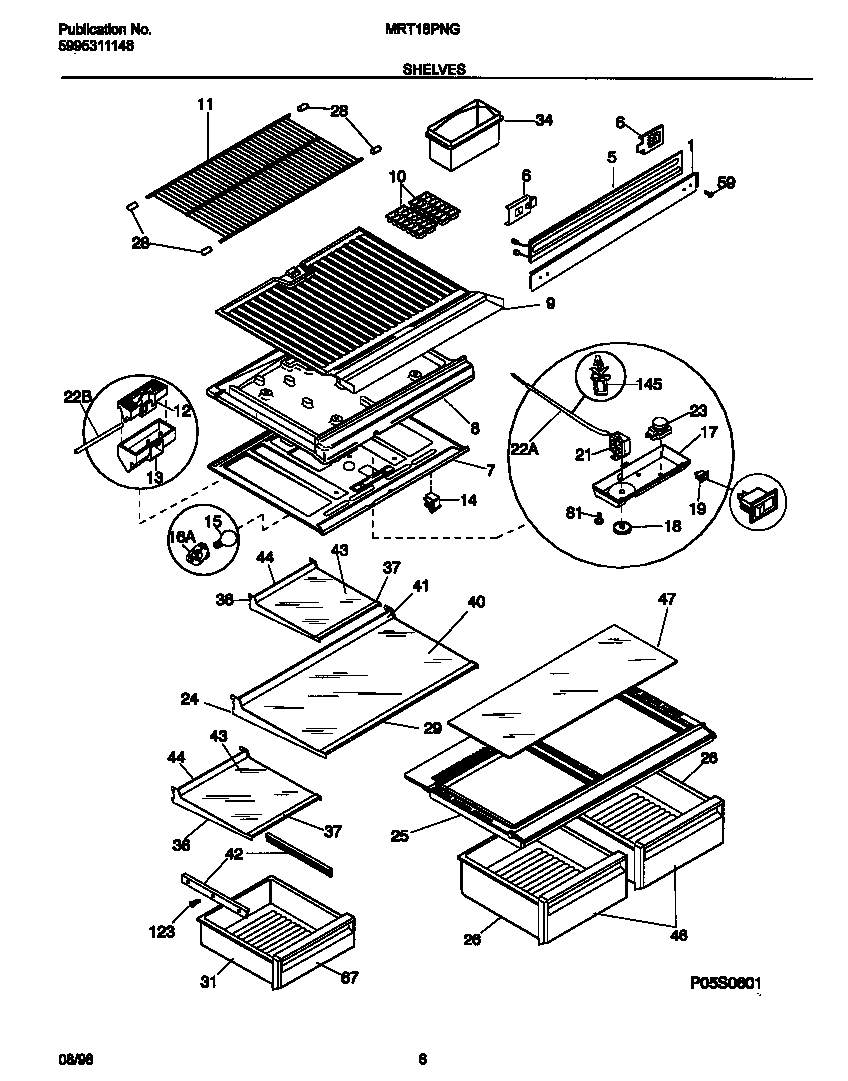 SHELVES