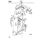 Universal/Multiflex (Frigidaire) MRT15CNED5 cabinet diagram