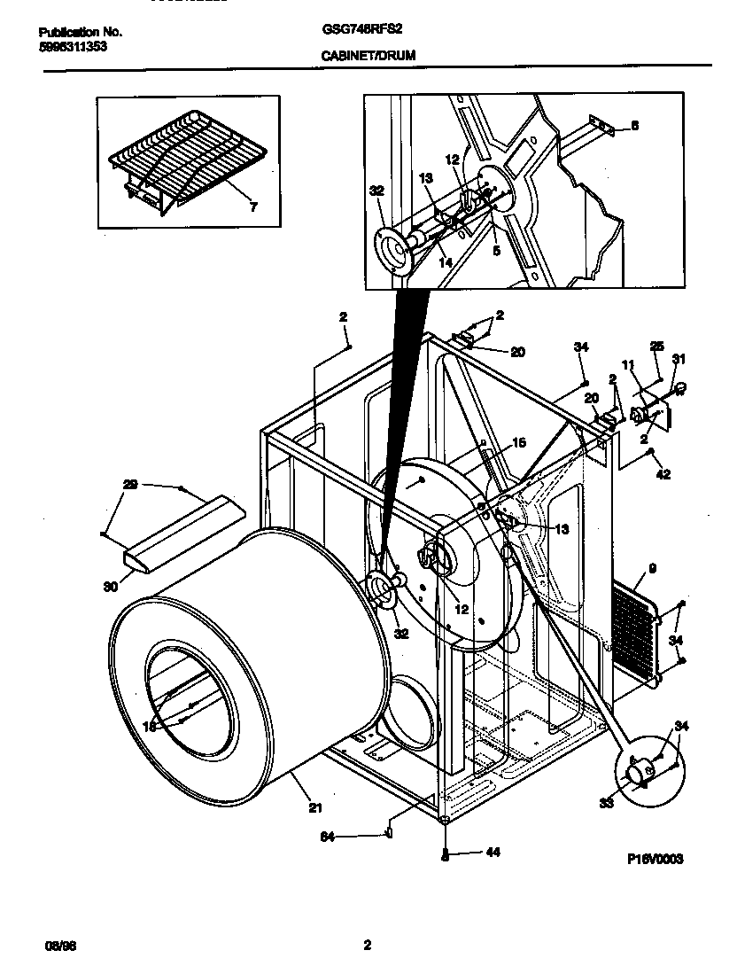 CABINET/DRUM