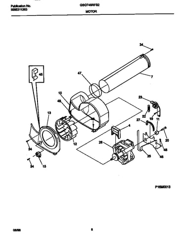 Motor,blower