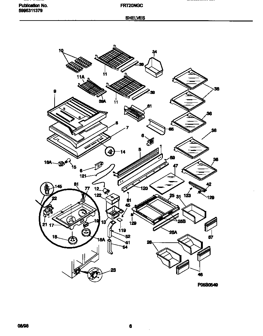 SHELVES