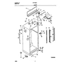 Frigidaire FRT18QBGW0 cabinet diagram