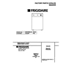 Frigidaire FWX233RES3 cover diagram