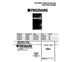 Frigidaire FEF389WFSC cover diagram