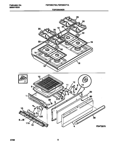 Top/drawer