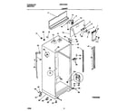 Frigidaire M4521GNGW1 cabinet diagram