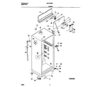 Universal/Multiflex (Frigidaire) MRT18DNEZ4 cabinet diagram