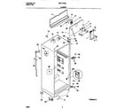 Universal/Multiflex (Frigidaire) MRT15CSED7 cabinet diagram