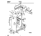 Universal/Multiflex (Frigidaire) MRT16DRGD0 cabinet diagram