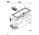 Universal/Multiflex (Frigidaire) MFC13M6BW3 cabinet diagram