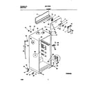 Universal/Multiflex (Frigidaire) MRT15FNGD2 cabinet diagram