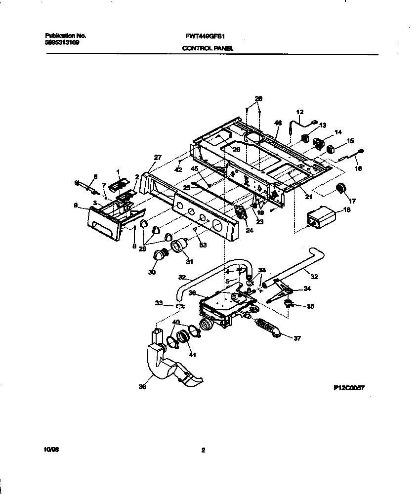 P12c0057  control  panel