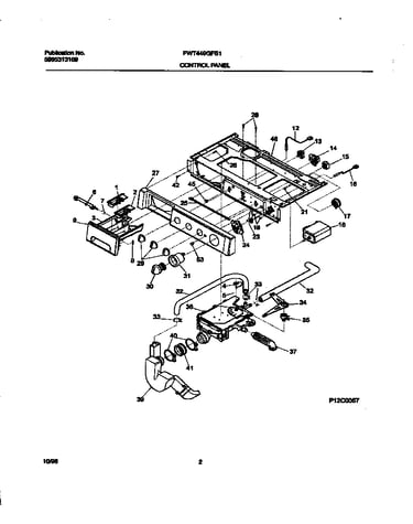 P12c0057  control  panel