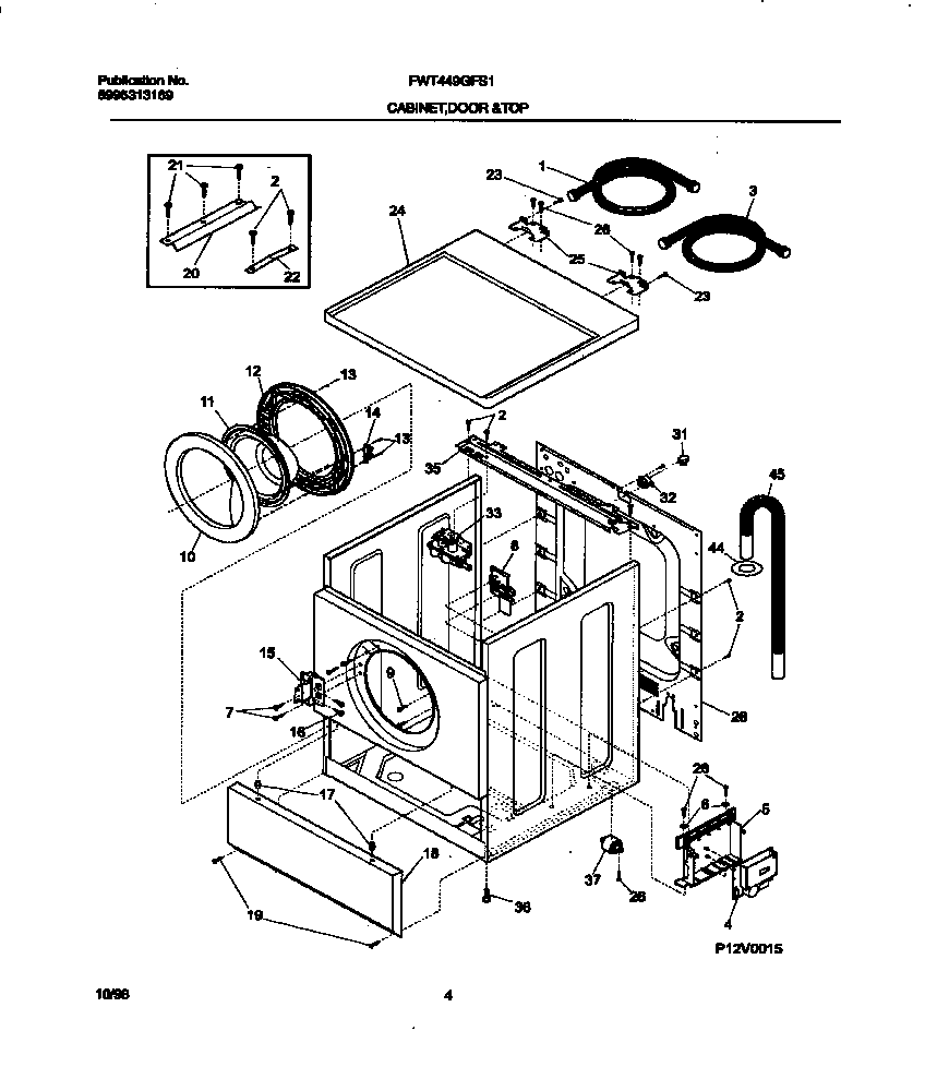 P12v0015  wshr  cab,door