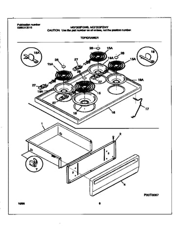 Top/drawer