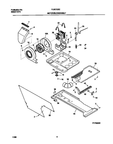 P17b0022 dry mtr,belt