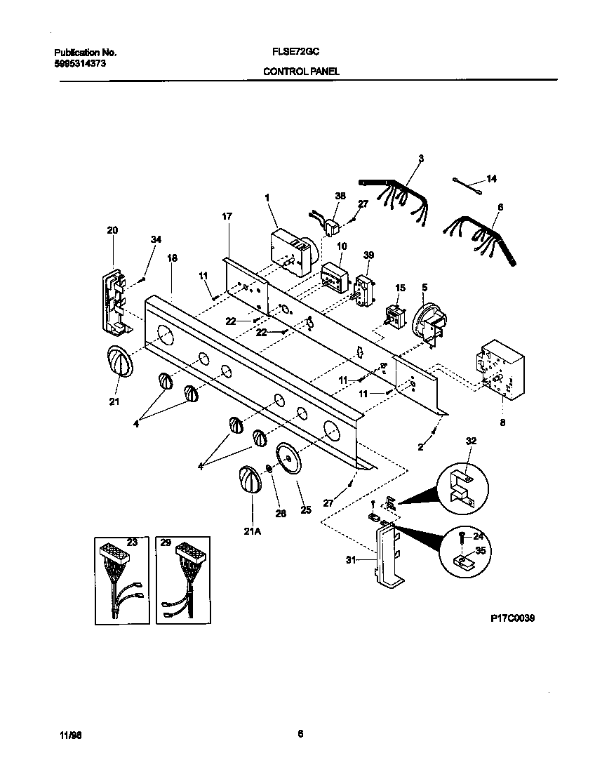 P17c0039 control panel