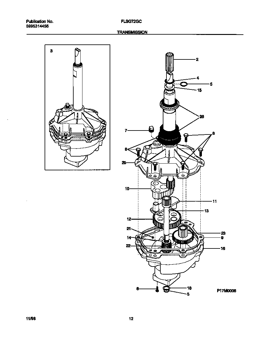 P17m0006 transmission