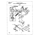 Universal/Multiflex (Frigidaire) MGF336BGWD burner diagram