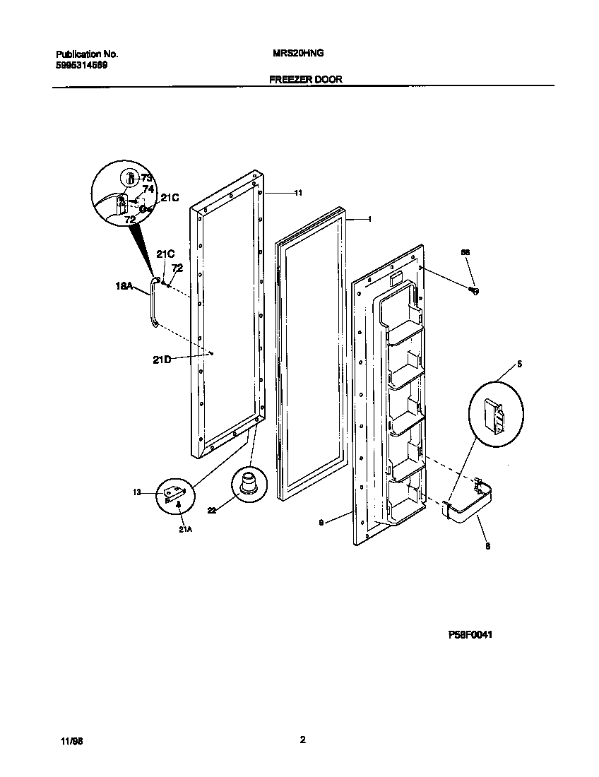 Frzr door
