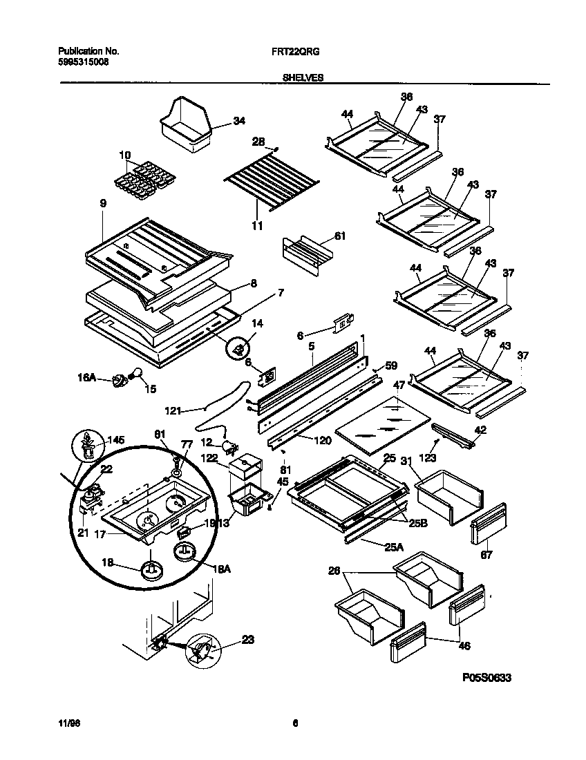 SHELVES