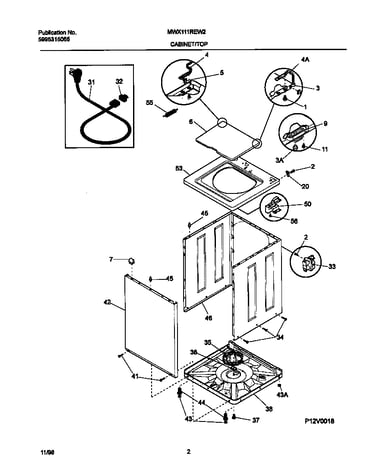 P12v0018 wshr cab,top