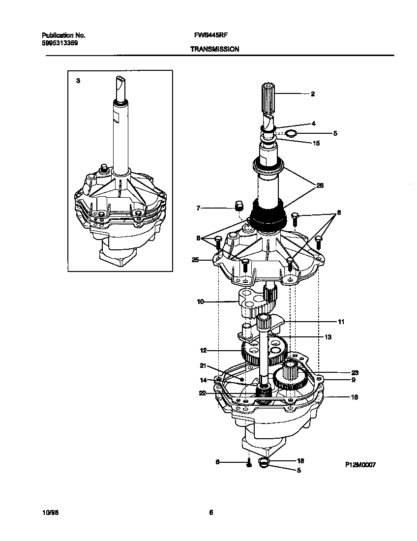 P12M0007 TRANSMISSION