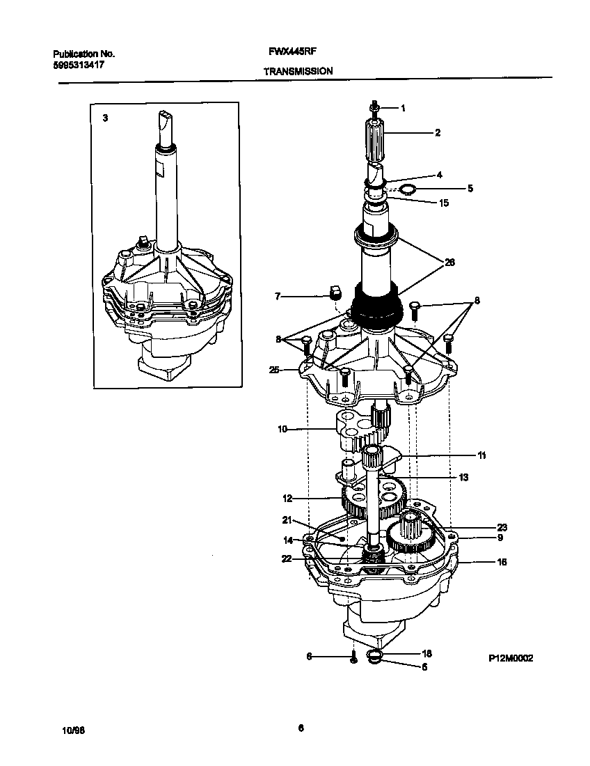 P12m0002 transmission
