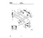 Universal/Multiflex (Frigidaire) MLXG42REW4 control panel diagram