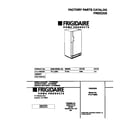 Frigidaire FFU17M8GW0 cover diagram