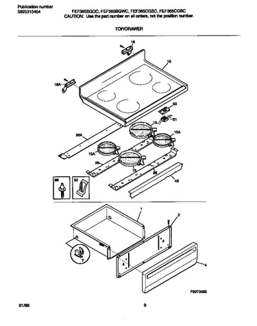 Top/drawer