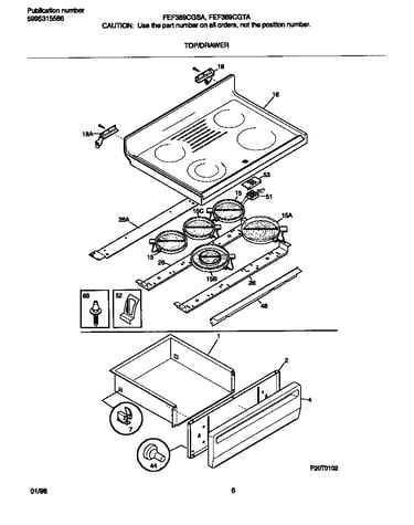 Top/drawer